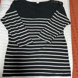 J. Crew Factory 3/4 Sleeve T-Shirt